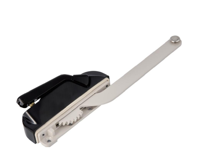 Abridor de ventanas en espiral con manivela para el hogar, duradero, moderno, serie 01, aleaci&oacute;n de zinc